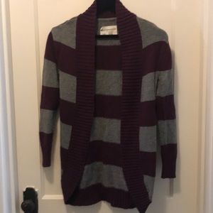 Cozy Striped Cardigan